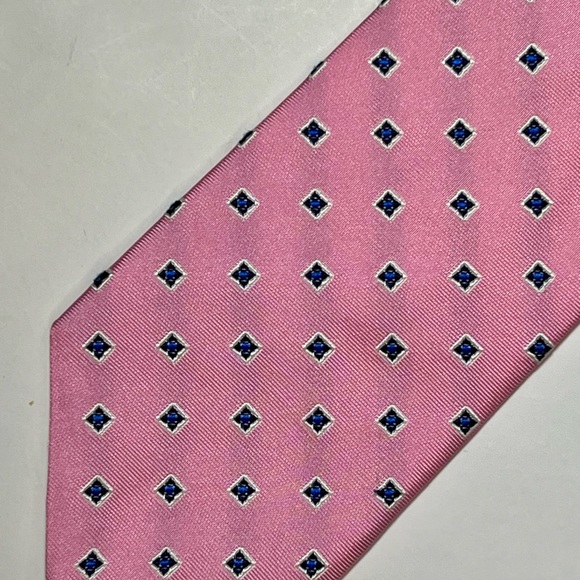 BROOKS BROTHERS Silk Tie Square Geometric - Picture 5 of 10